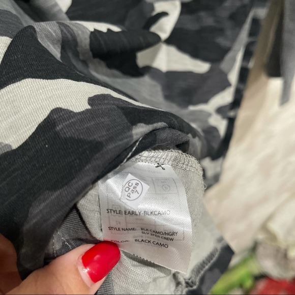 NEW BOYS 100% COTTON GRAY CAMOUFLAGE LONG SLEEVE SHIRT - Picture 6 of 10